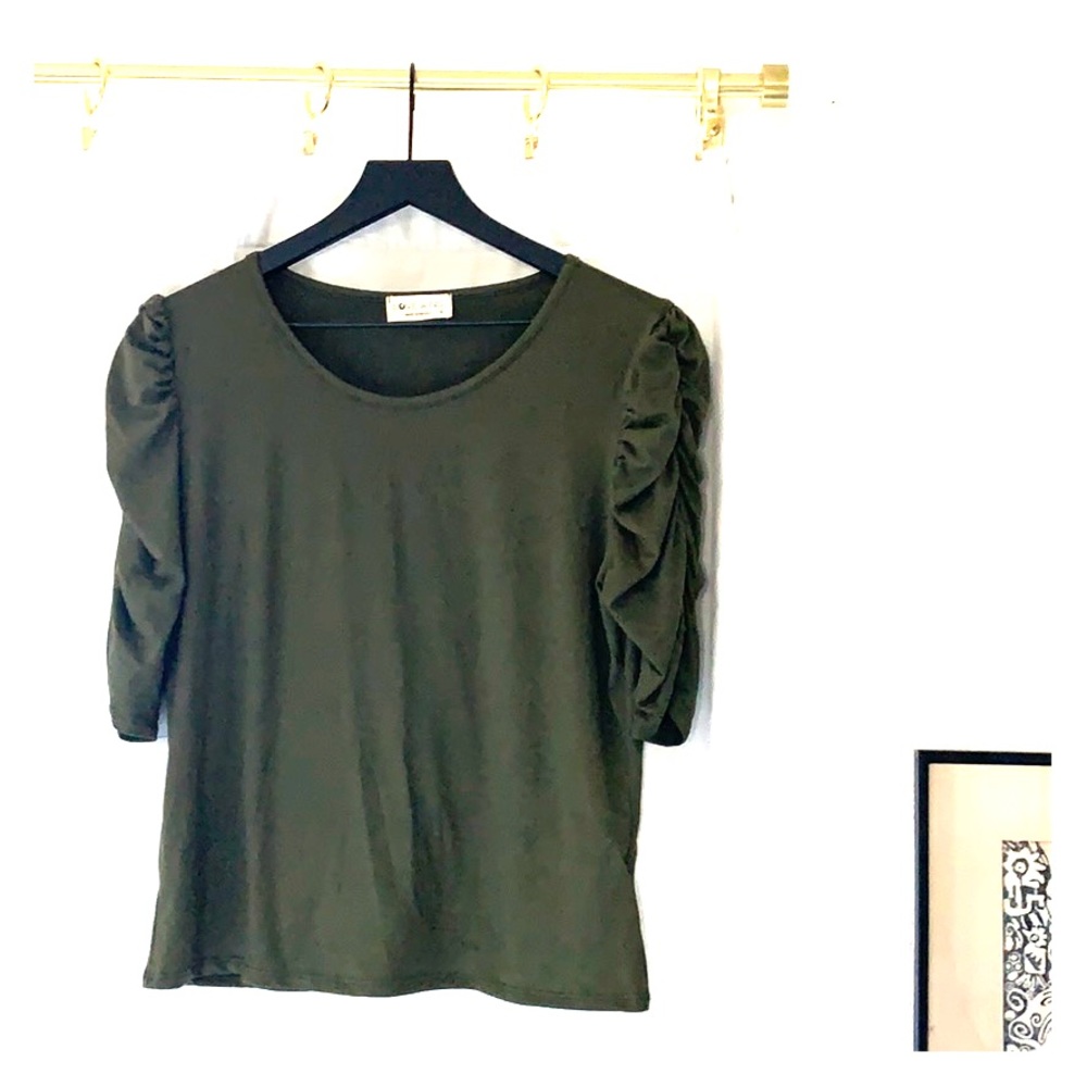 Love Wins Olive Green Shirt